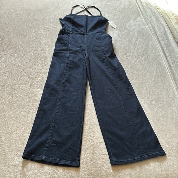 Ella Moss Anthropologie Cypress Wide Leg Jumpsuit - Picture 2 of 8
